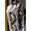 Félgarbós női felső elegáns barna színben  Félgarbós női felső elegáns barna színben