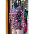 Bordó mintás elegáns alkami női felső, tunika Bordó mintás elegáns alkami női felső, tunika