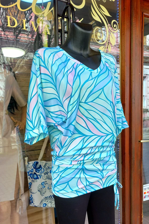 Amelita menta elegáns női felső
