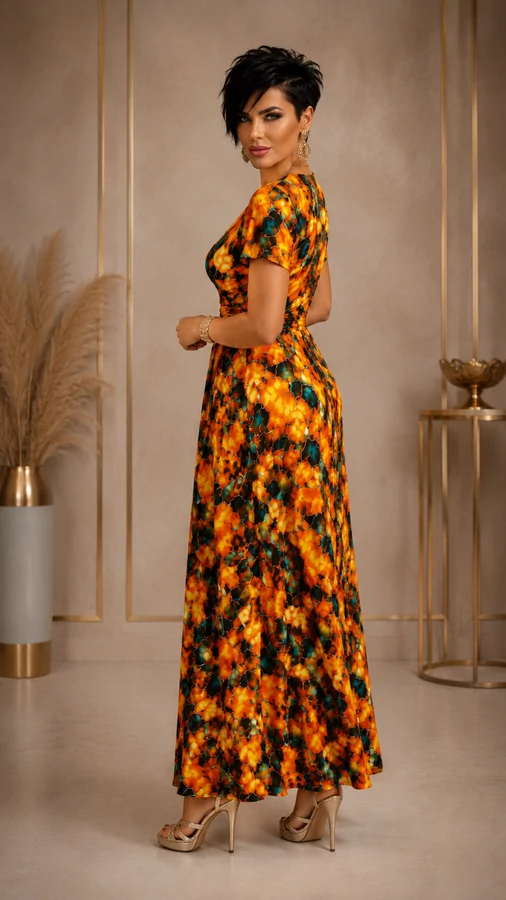 Amanda elegáns maxi uha