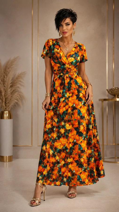 Amanda elegáns maxi uha